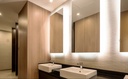 Mirror, safety, commercial bathroom